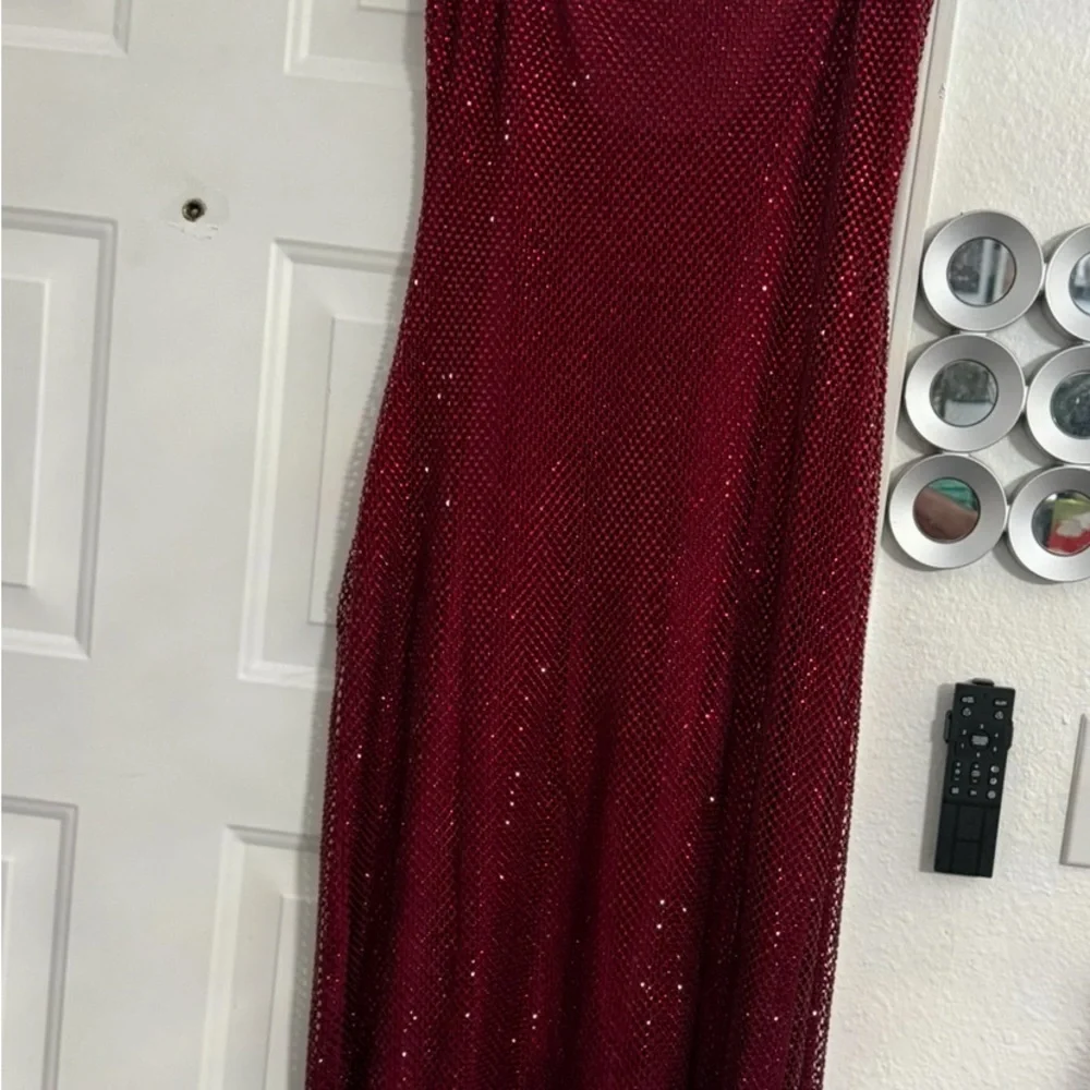 Stunning Red Sequin Maxi Dress - Picture 13 of 15